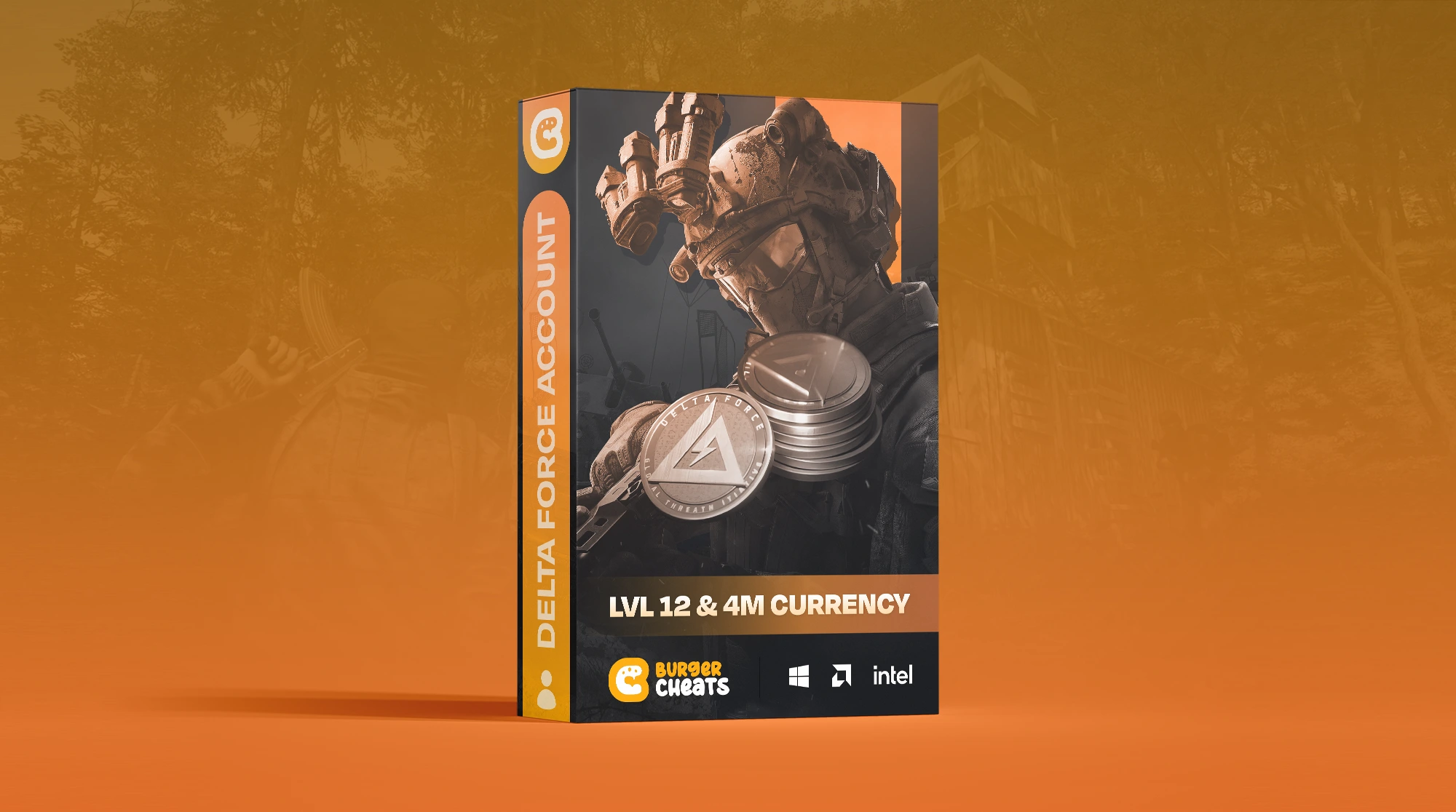 More information about "Delta Force LV12 + 4M Harvard currency"