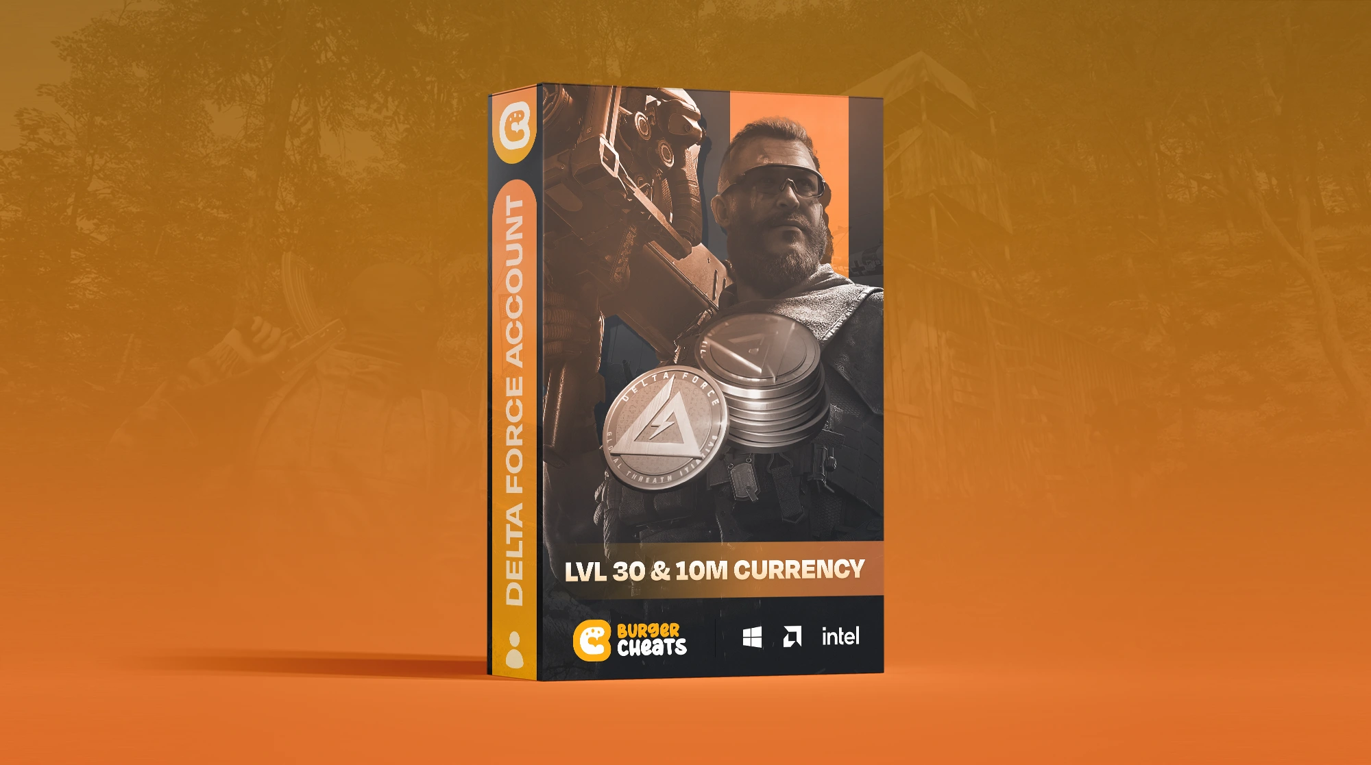 More information about "Delta Force LV30 + 10M Harvard currency"